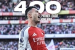 🔥阿森纳完成英超时代主场400胜，仅次于曼联的428胜