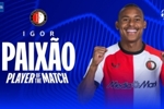 打进制胜进球！派修当选费耶诺德1-0AC米兰一役全场最佳
