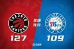 🏀巴雷特31+5+5 朗尼-沃克23+7 猛龙赛季横扫76人送其8连败