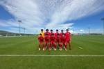 中青赛排位赛第二轮，上海海港U19队2-1战胜广州豹U19队